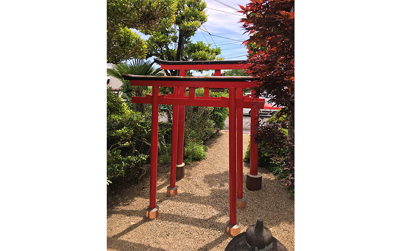 葛城市　鳥居新築工事