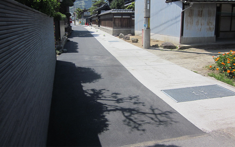 葛城市　道路・水路改修工事