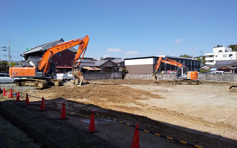 香芝市　RC造共同住宅除却工事